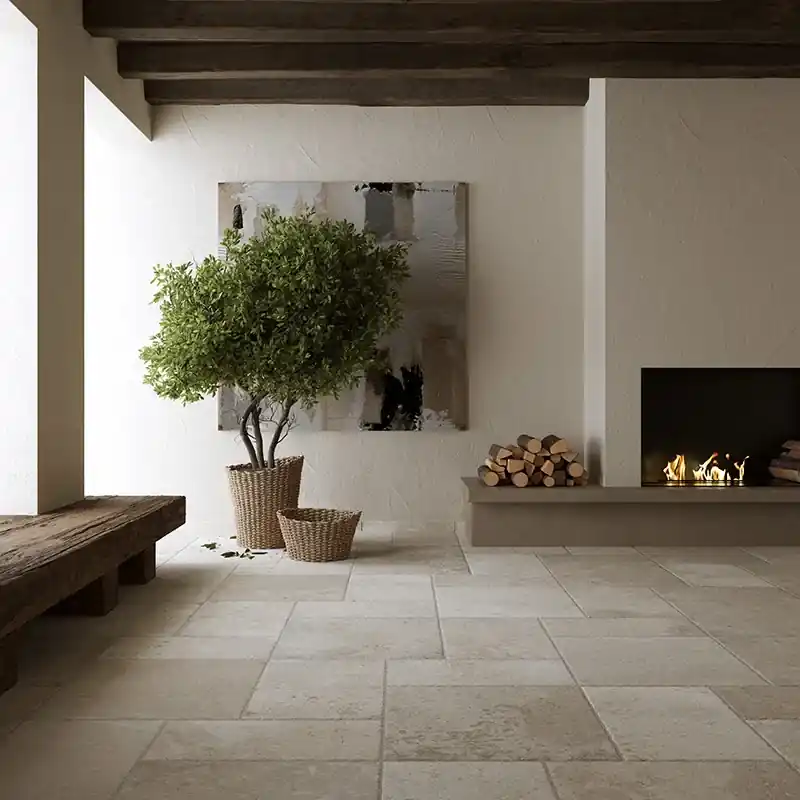 Gereduceerde Prijs Trani Sabbia - Gres Effetto Pietra Irregolare 60x60