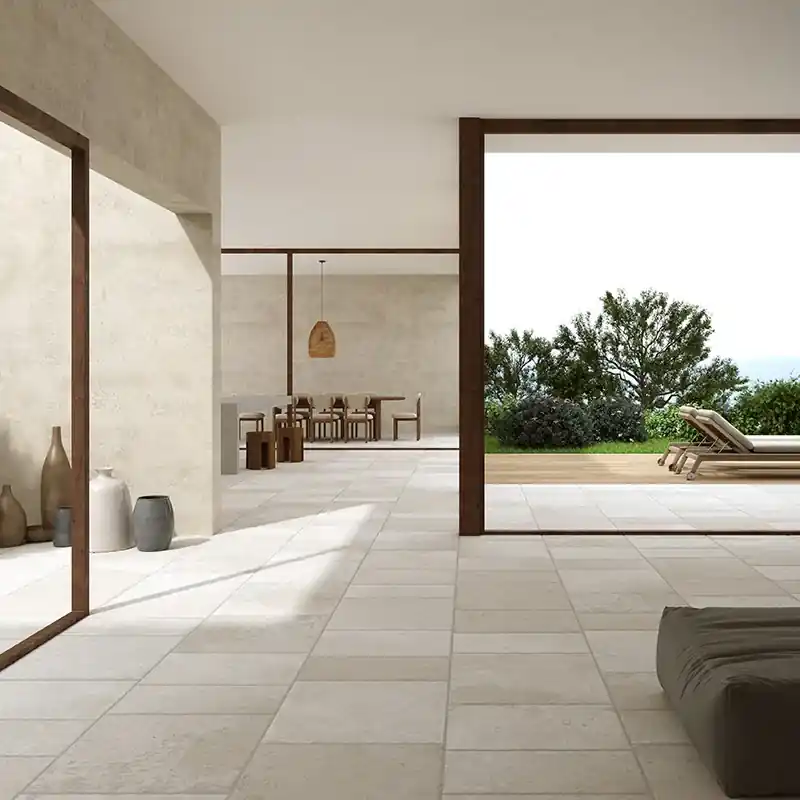 Trani Avorio - Gres Effetto Pietra Irregolare 30x60 Bestel Nu