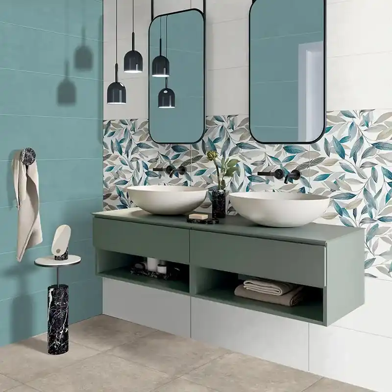 Medley White - Rivestimento Effetto Tinta Unita Opaco 25x75 Laatste Versie