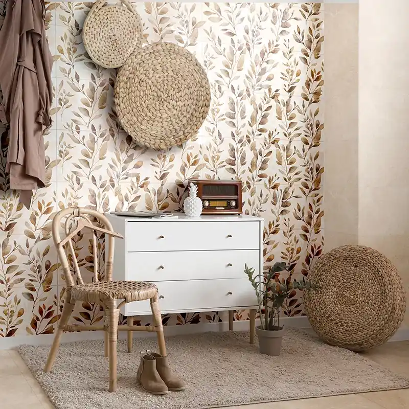 Oasi Incanto - Rivestimento Decorato Floreale 33x100 Beperkt Aanbod