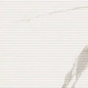 Versilia Assoluto White Flute 3D - Gres Effetto Marmo Rigato 60x120 Speciale Aanbieding