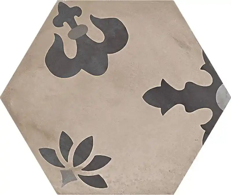 Aanbieding Terra Composizione Giglio Freddo Esagona - Gres Effetto Cementine Esagonale 25x21