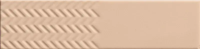 Biscuit Waves Powder - Rivestimento Effetto Mattoncino Zigrinato 5x20 Flitsaanbieding