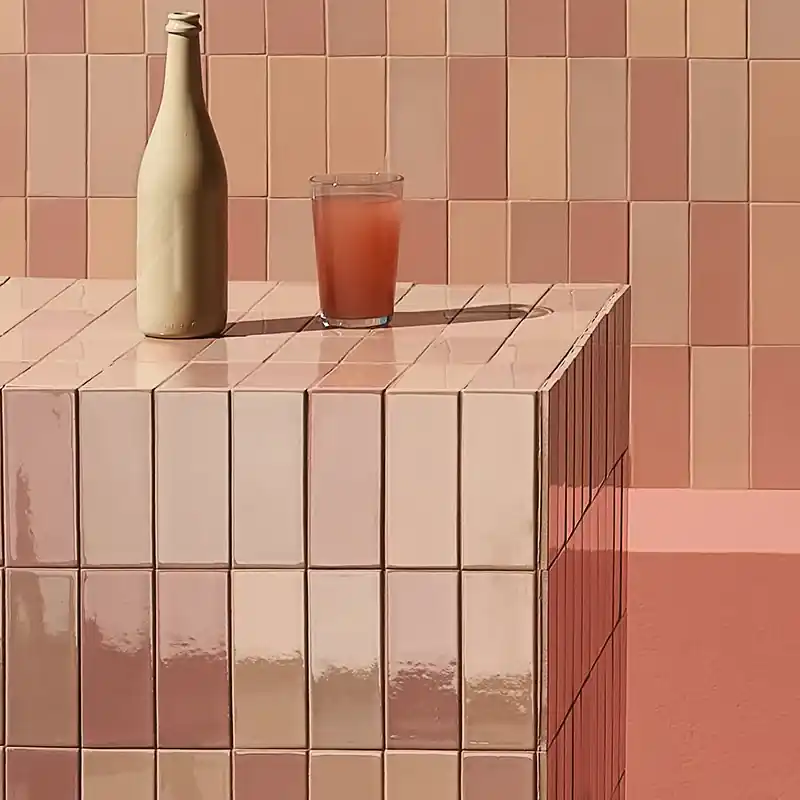 Merkproduct Cosmo Brick Lux Cotto - Gres Effetto Mattoncino Lucido 6x15
