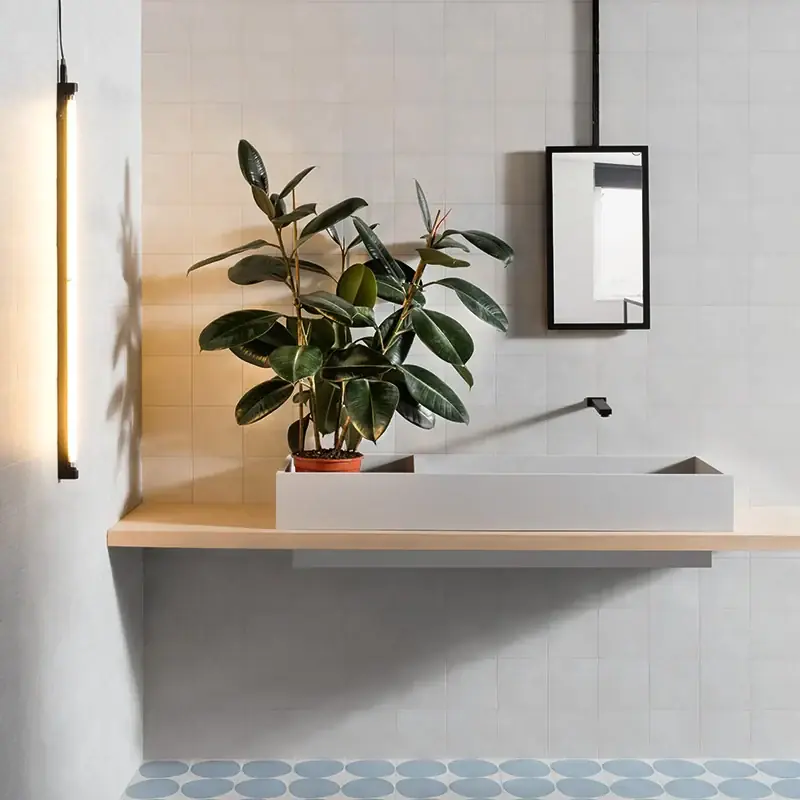 Koop Vandaag Futura Grey - Gres Effetto Resina 15x15