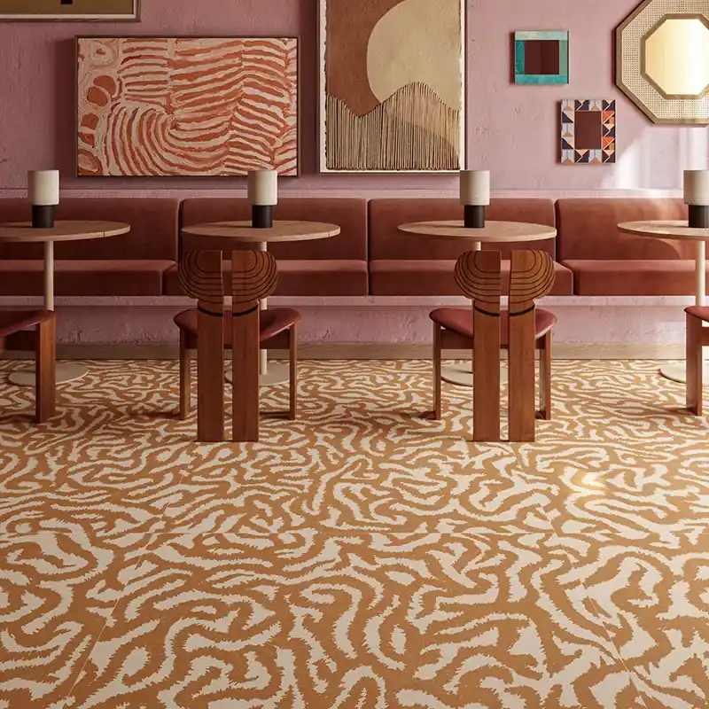Nok Snake Terra - Gres Porcellanato Effetto Tribale 120x120 Meest Verkocht