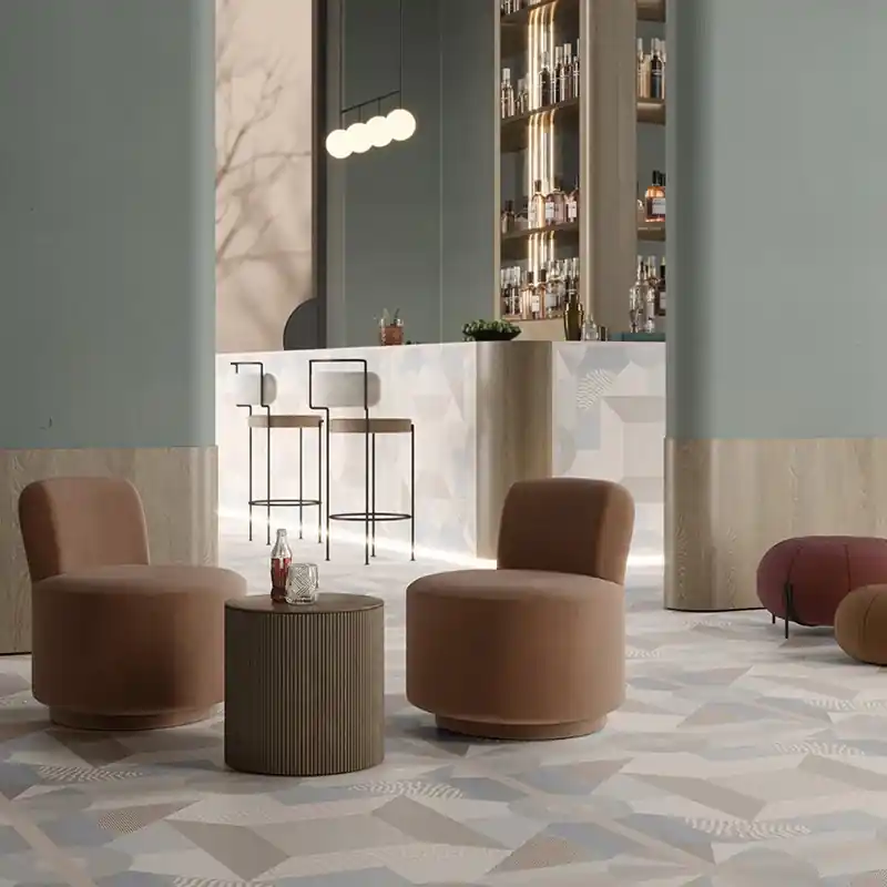 One Decoro 02 - Gres Effetto Cementina Contemporanea 120x120 Favoriet