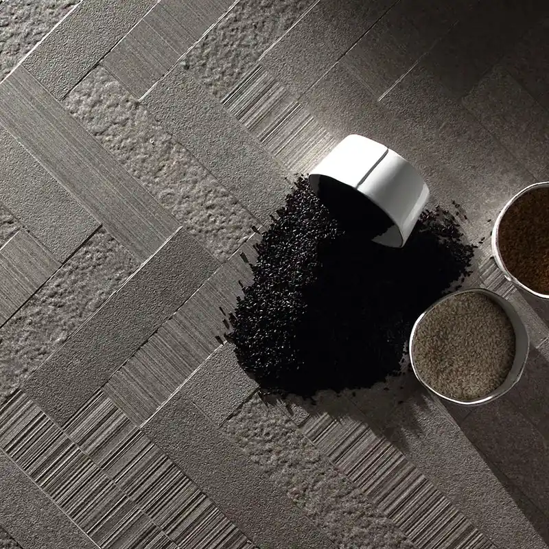 Otto Grigio Mix - Gres Effetto Mattoncino in Pietra 7.5x30 Fabrieksprijs
